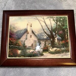Thomas Kinkade Jewelry Music Box  Morning Glory Cottage